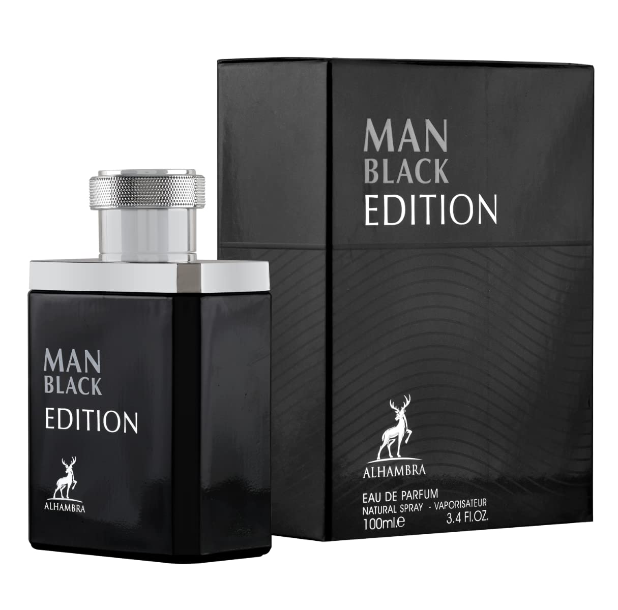 AL HAMBRA MAN BLACK EDITION 100ML EDP SPRAY