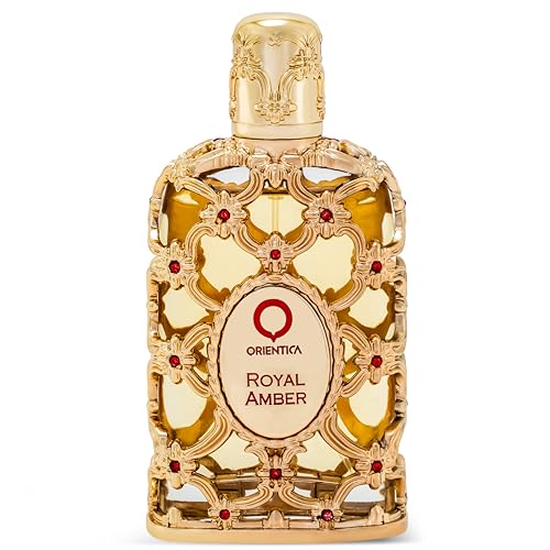 Orientica Luxury Collection Royal Amber Eau De Parfum β Fruity, Gourmand, Amber, Woody, Vanilla, Bergamot, Melon, Pineapple, Musk β Arabic Perfume for Men & Women β 5oz / 150ml