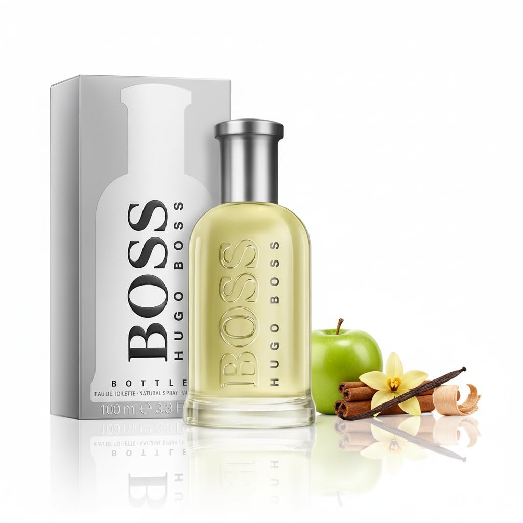 Hugo Boss Bottled Eau de Toilette for Men, 3.3 Fl Oz