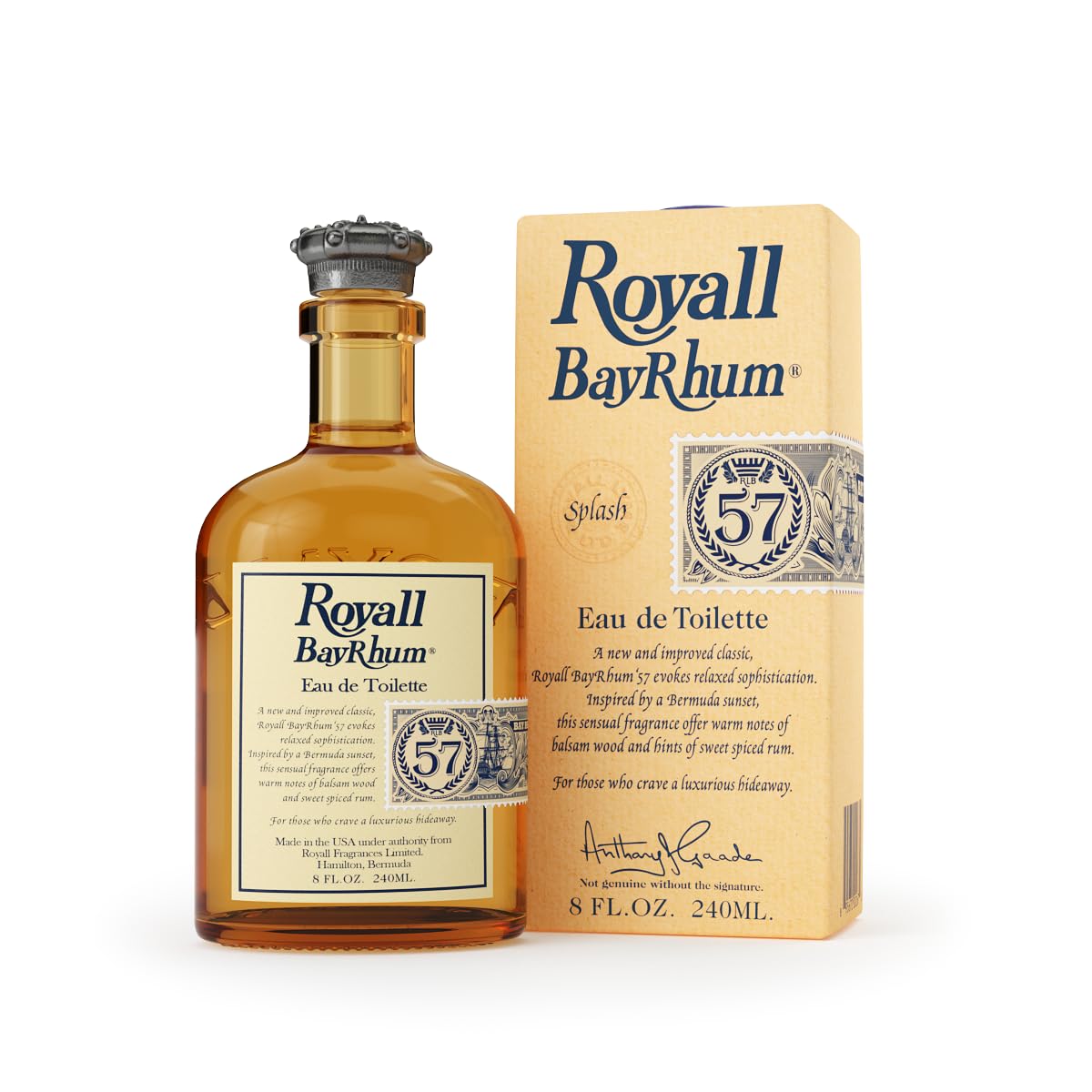 ROYALL Bayrhym 57 Eau de Toilette Men 8 fl oz