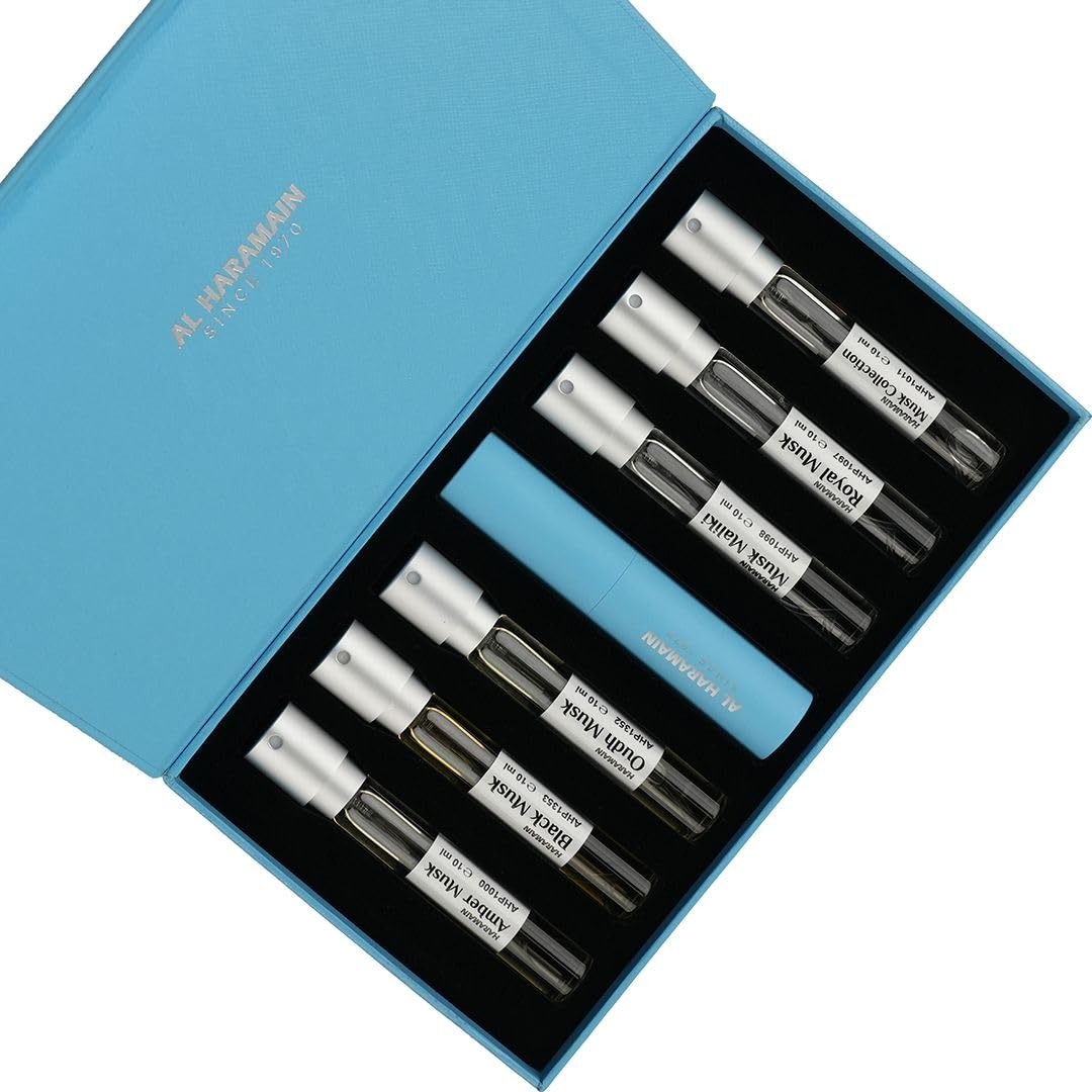 Al Haramain Discovery Collection Musk Perfume Oil Set 10ml x6