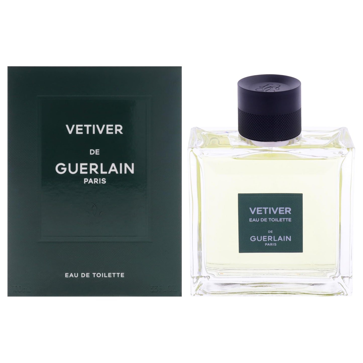 Guerlain Vetiver Eau De Toilette Spray For Men, 3.4 Ounce