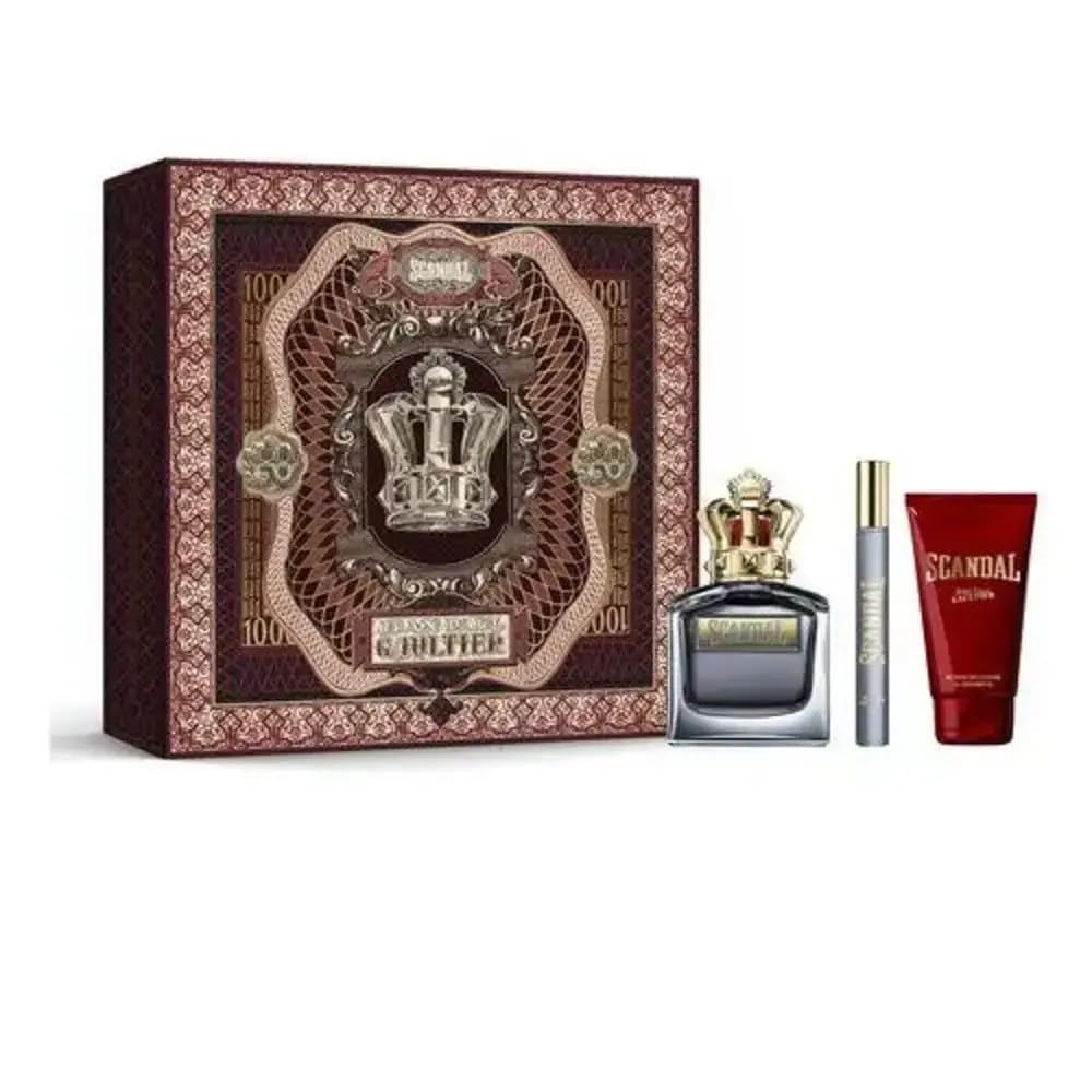 Jean Paul Gaultier Scandal Men's Set Eau De Toilette Bold Scent 3.4 Oz