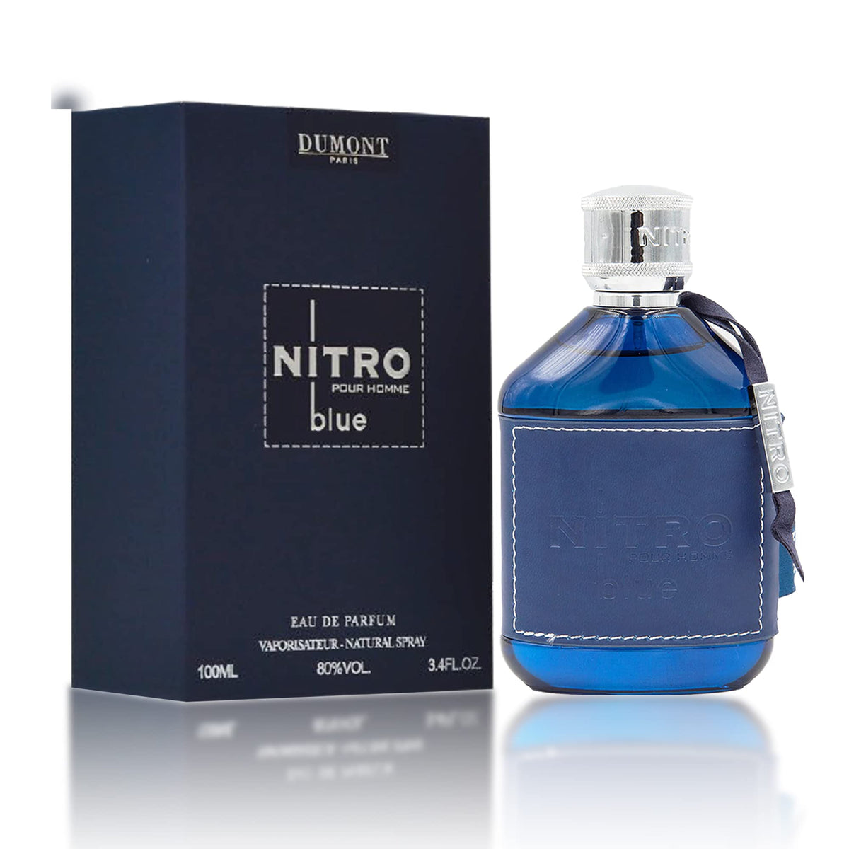 Dumont Nitro Blue Eau de Parfum Unisex 3.4 oz