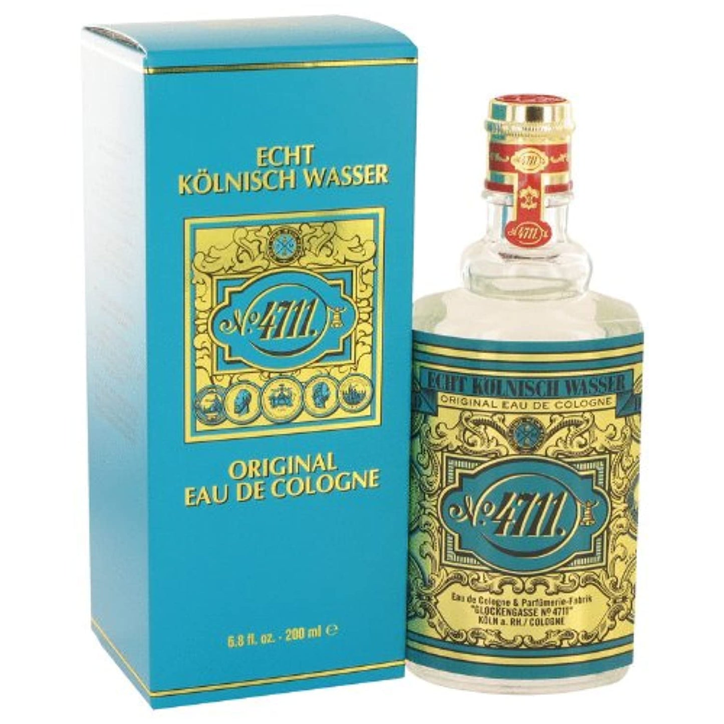 Muelhens 4711 by EAU De Cologne (Unisex) 6.8 oz / 200 ml (Men)
