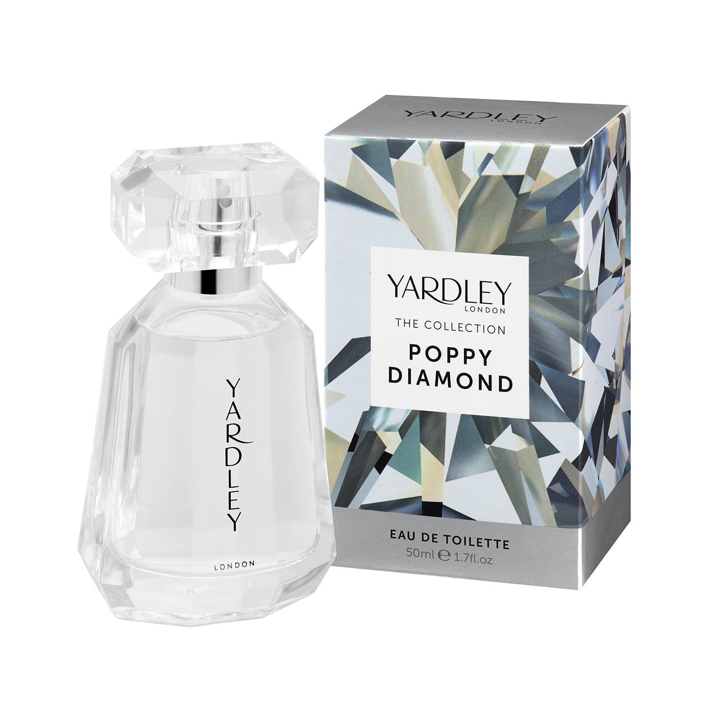 Yardley Poppy Diamond Eau de Toilette for Women 1.7 oz