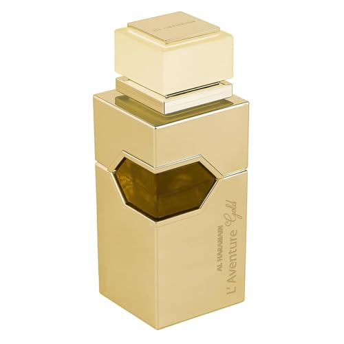 Al Haramain L'Aventure Gold - Arabian Perfume for Women - Floral Woody Eau de Parfum Fragrances - Long Lasting Arabic Perfume for Women - 6.76 oz