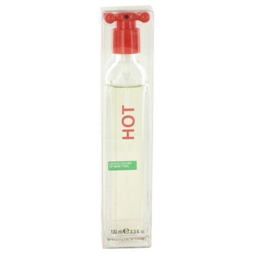 Benetton Hot Women's Eau de Toilette Warm Scent 3.3 Oz