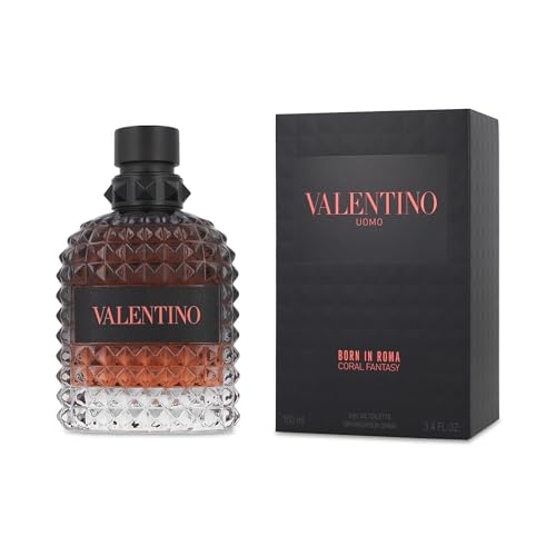 Uomo Born In Roma Coral Fantasy by Valentino for Men - 3.4 oz EDT Spray