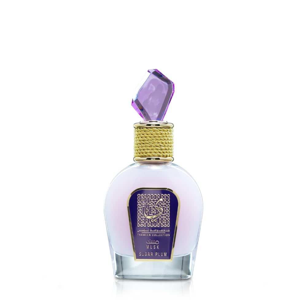 Lattafa Sugar Plum Musk Unisex Eau De Parfum Spray with Delightful Fragrance Feature