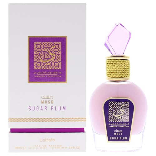 Lattafa Sugar Plum Musk Unisex Eau De Parfum Spray with Delightful Fragrance Feature