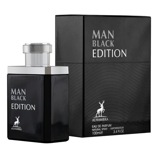 AL HAMBRA MAN BLACK EDITION 100ML EDP SPRAY