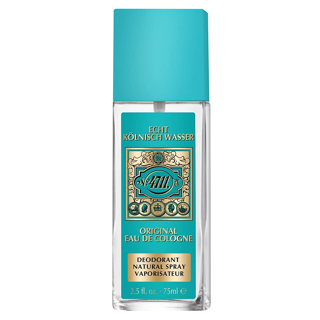 4711® Echt Kölnisch Wasser | Deodorant des Duftklassikers 4711 - lang anhaltende Frische | 75ml Natural Spray