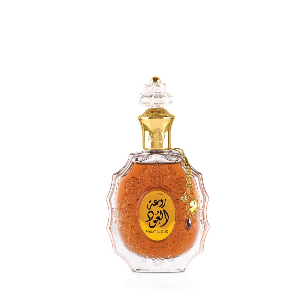 Lattafa ROUAT AL OUD 3.4 OZ EAU DE PARFUM SPRAY NEW in Box for Men