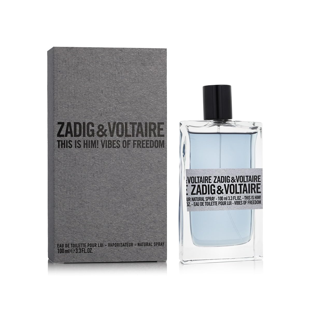 Zadig Volta Vides of Freedom Men's Eau de Toilette Captivating Aromatic Experience