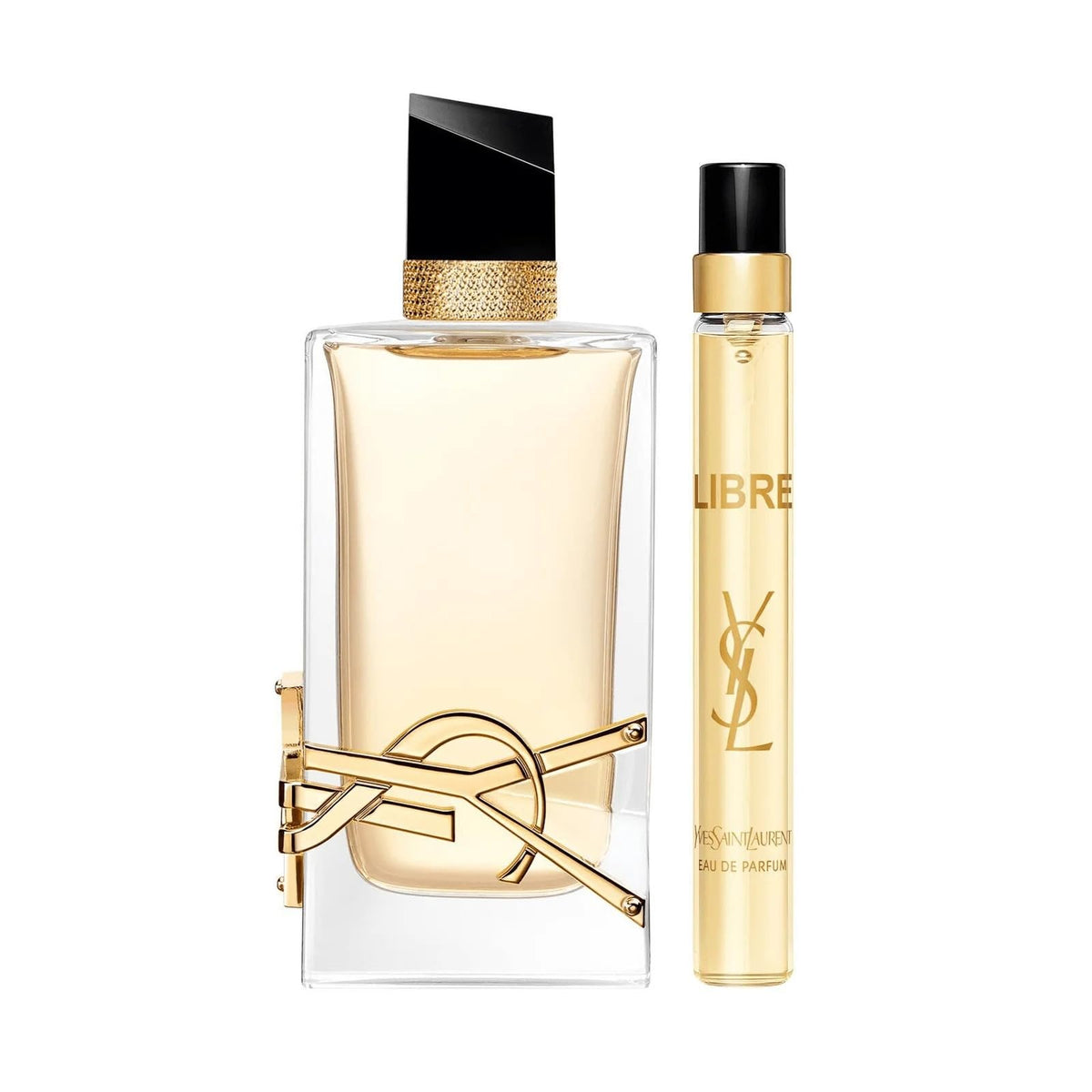 YSL LIBRE 2 PCS SET FOR WOMEN: 3 OZ EAU DE PARFUM SPRAY + 0.34 EAU DE PARFUM SPRAY
