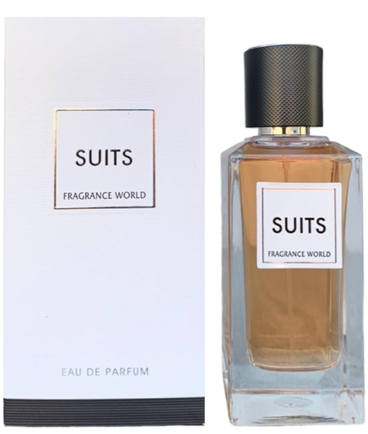 Fragrance World Suits Unisex Eau de Parfum Spray Elegant Aromatic