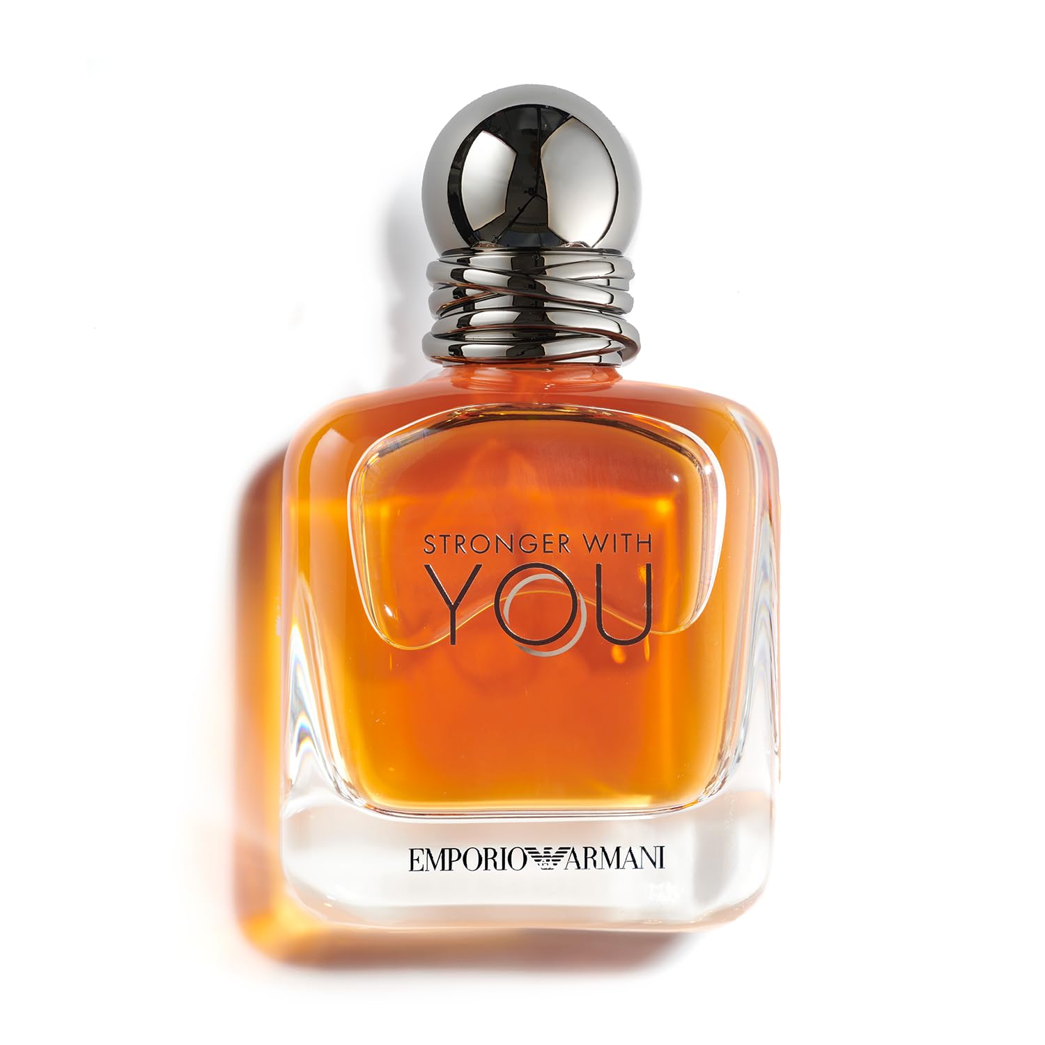 Armani Beauty - Stronger With You - Eau de Toilette - Cologne for Men - Warm Spicy Fragrance - Chestnut, Lavender, Tender Sage, Vanilla Notes - 3.4 Fl Oz