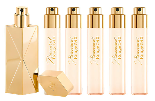 Maison Francis Kurkdjian Baccarat Rouge 540 Unisex Extrait De Parfum Travel Set Refill Case