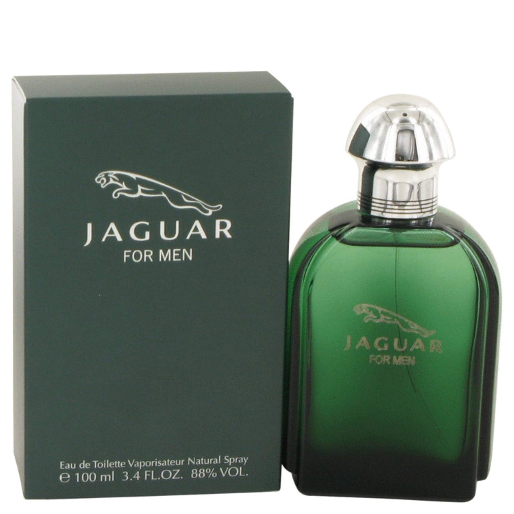 Jaguar Green Men's Eau de Toilette Fresh 3.4 Oz