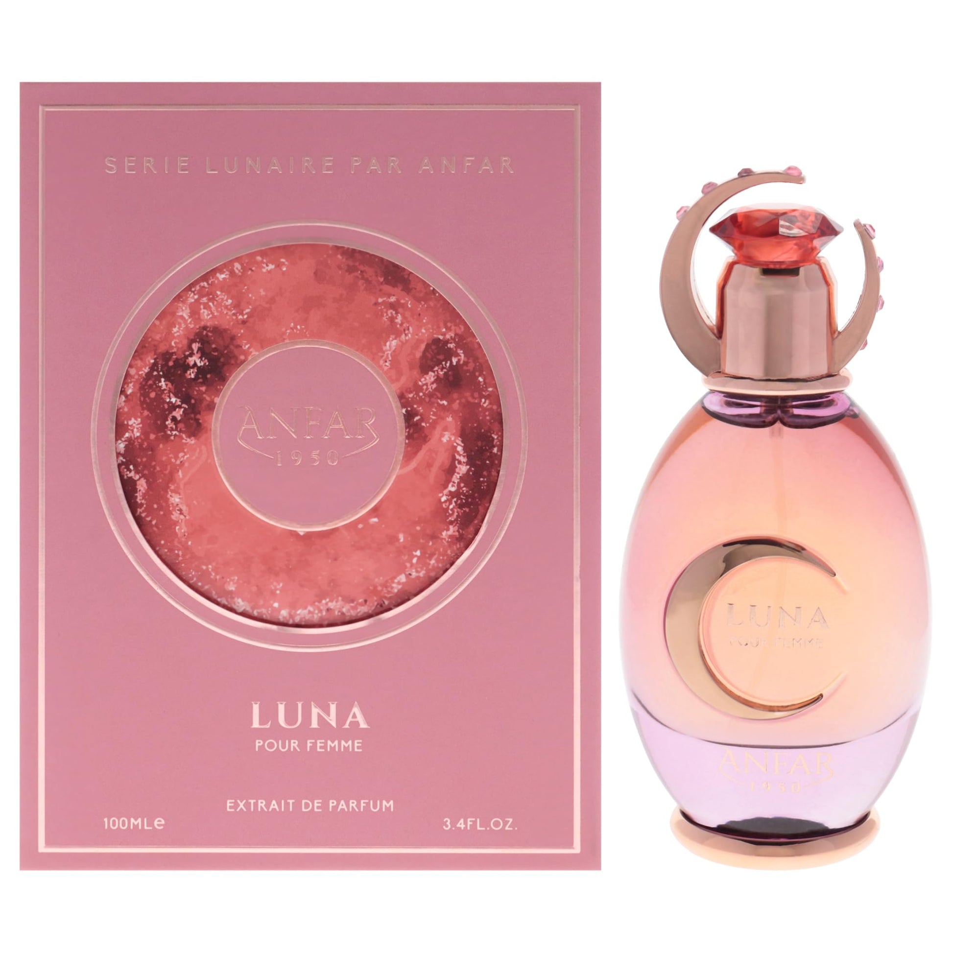 ANFAR Luna Extrait de Parfum for Women 3.4 oz