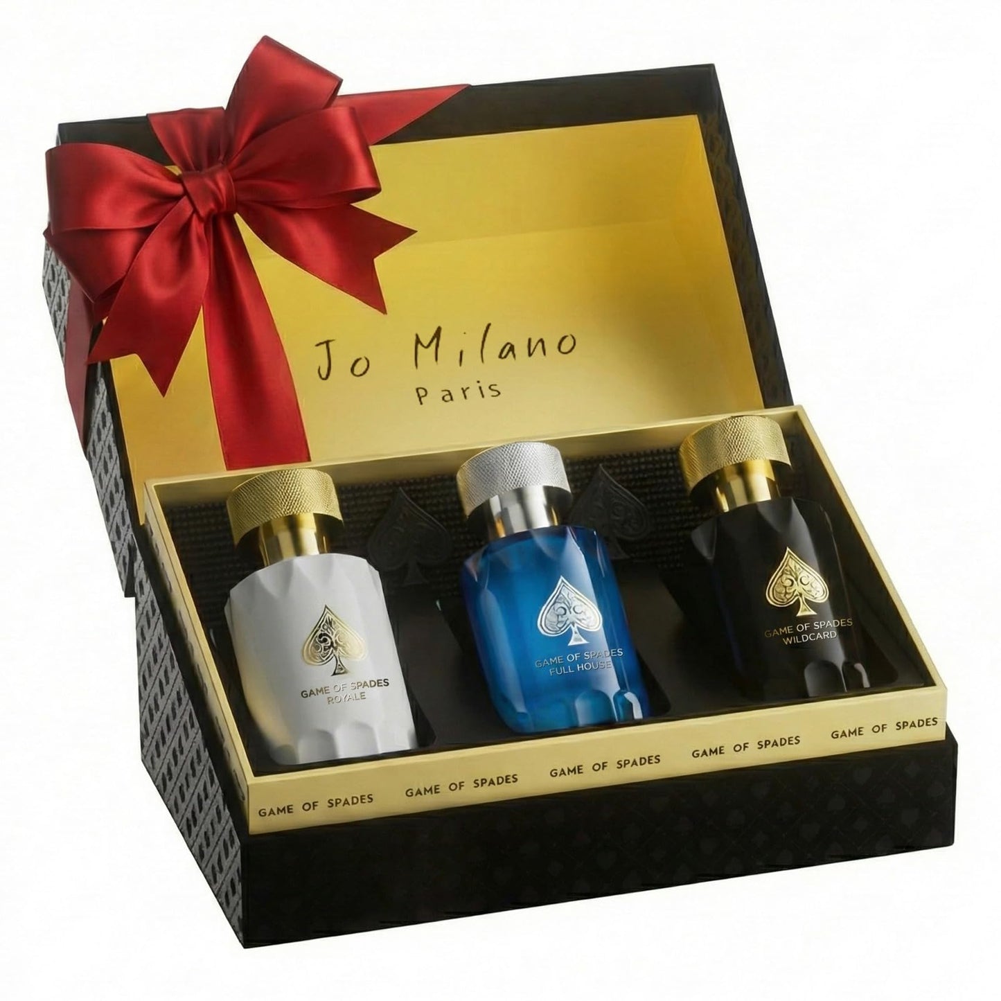 JO Milano Game of Spades Set Eau de Parfum Unisex 3x30ml