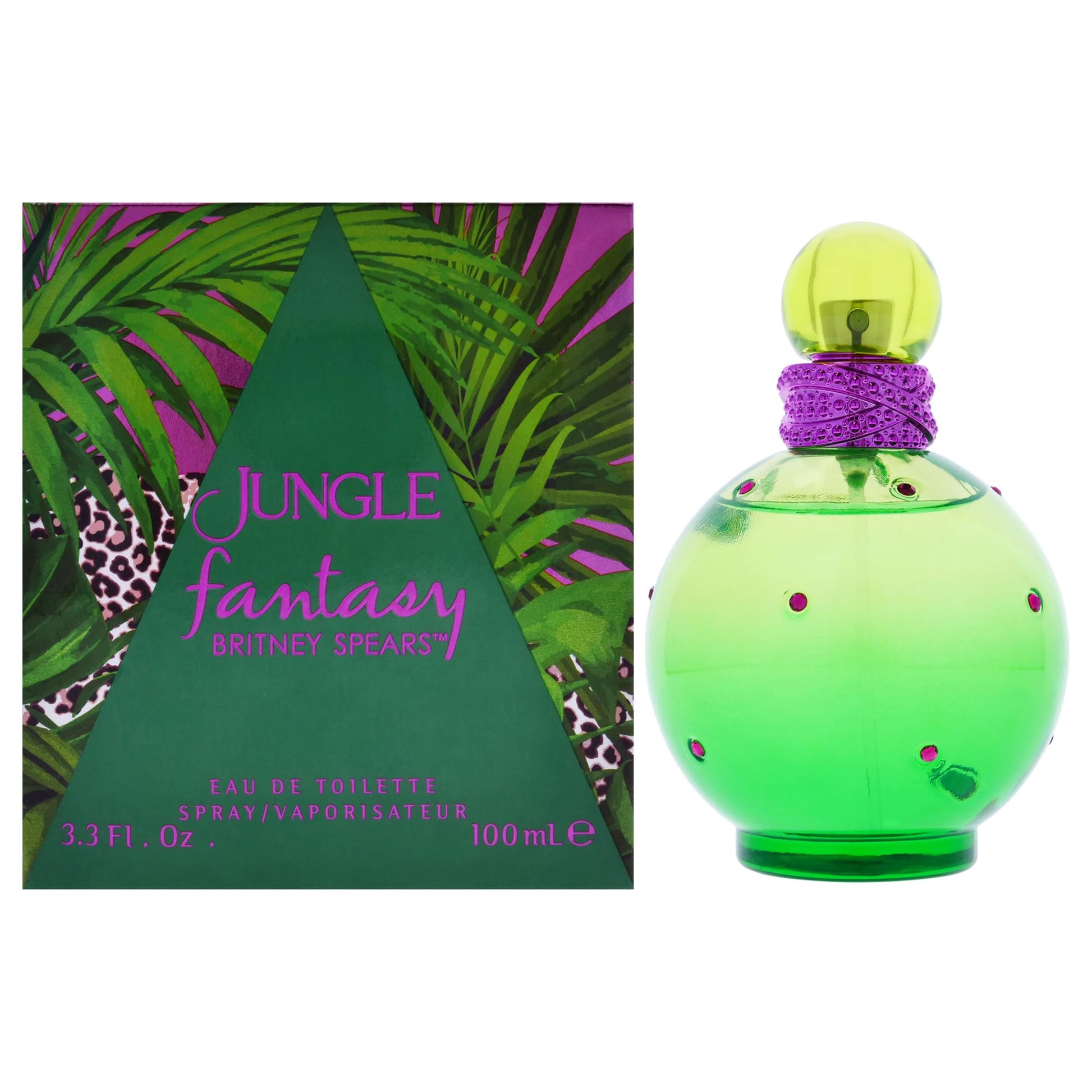Britney Jungle Fantasy Eau de Toilette Women 3.3oz