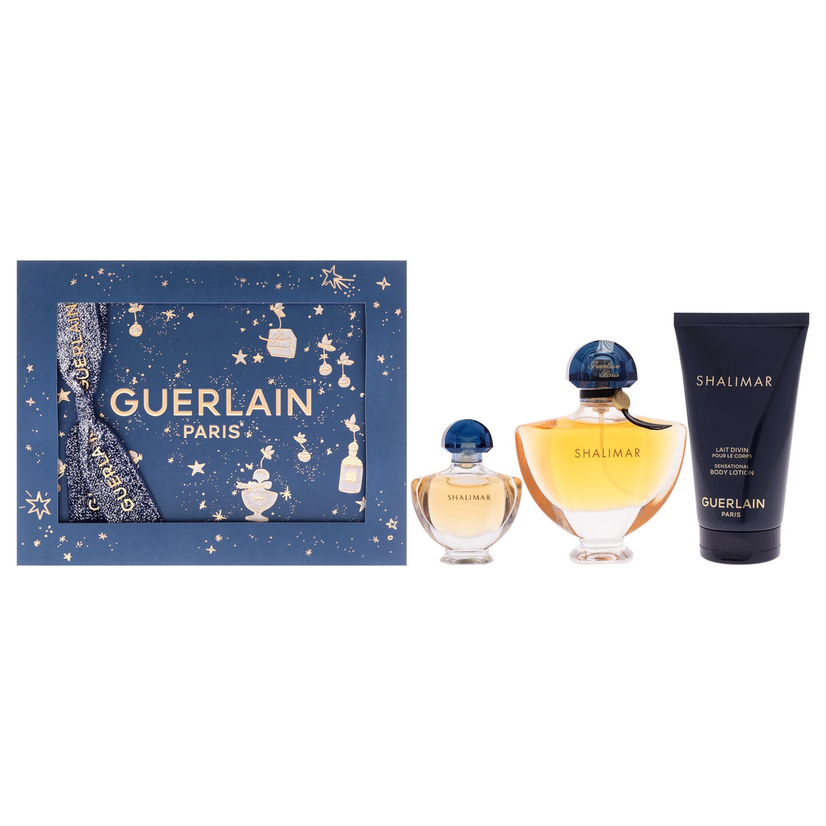 Guerlain Shalimar Sensual Body Eau de Parfum Luxurious Oriental Fragrance Set