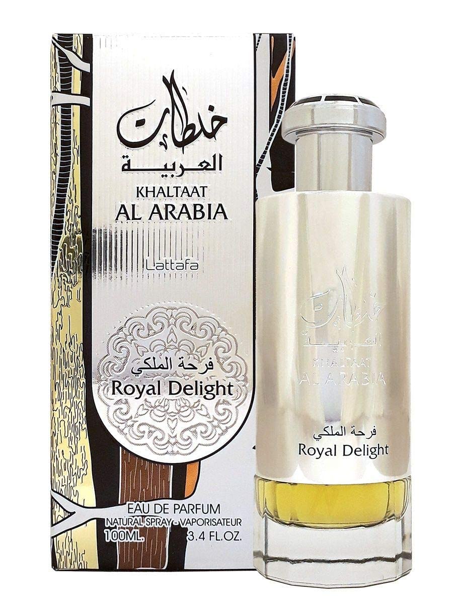 Lattafa Khaltaat Al Arabia Royal Delight Men's Eau de Parfum Sophisticated Scent