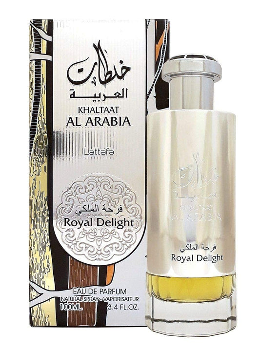 Lattafa Khaltaat Al Arabia Royal Delight Men's Eau de Parfum Sophisticated Scent