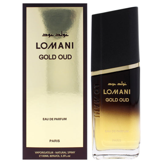 Lomani Gold Oud Eau de Parfum for Men 3.3oz