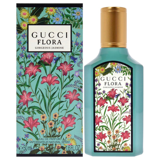 Gucci Flora Gorgeous Jasmine Women's Eau de Parfum Spray with Captivating Jasmine Fragrance