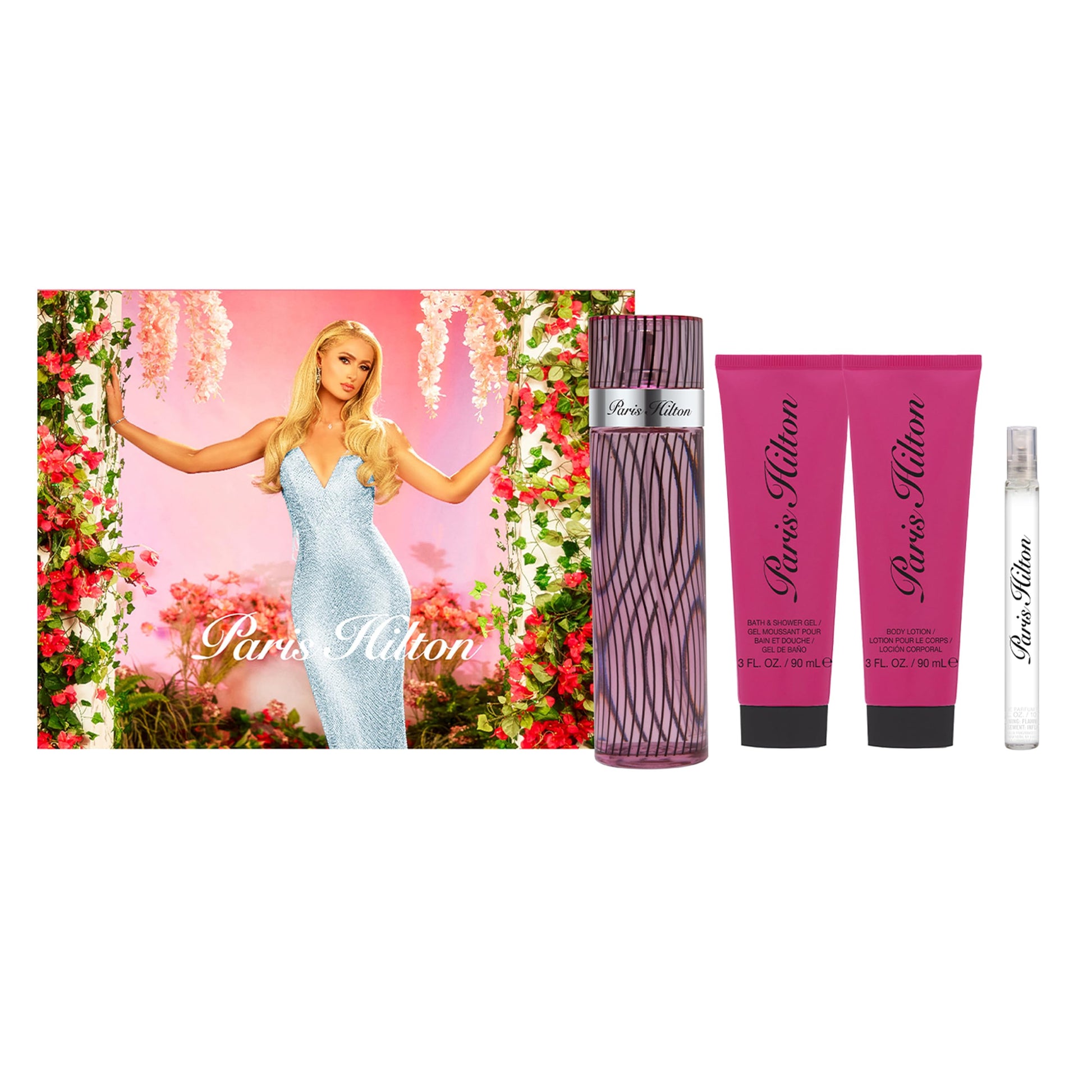Paris Hilton Eau de Parfum Gift Set Women 3.4oz